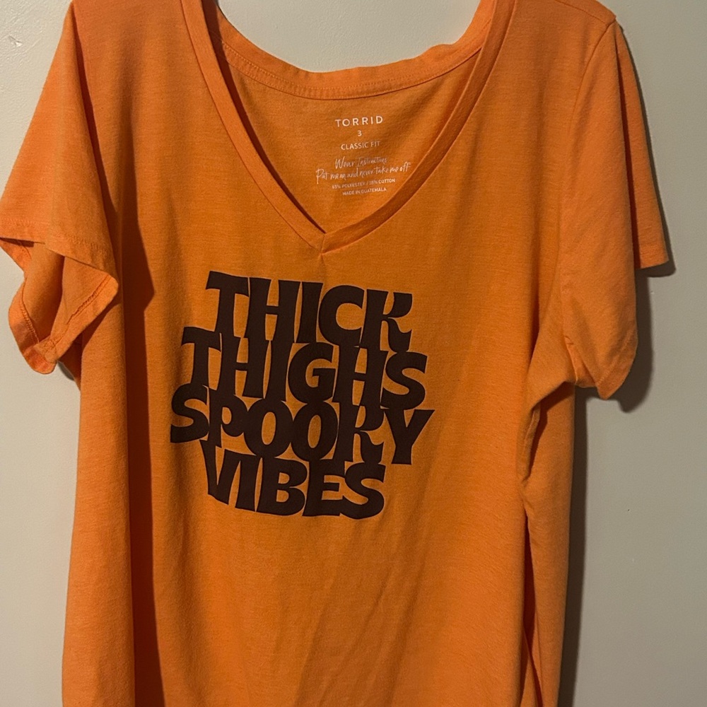 Torrid Orange Graphic Tee